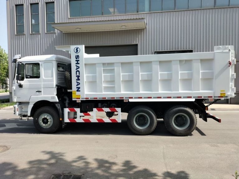 SHACMAN F3000 ダンプトラック 6x4 430 ユーロII ティッパー ホワイト 10 タイヤ 5200 とティッパー