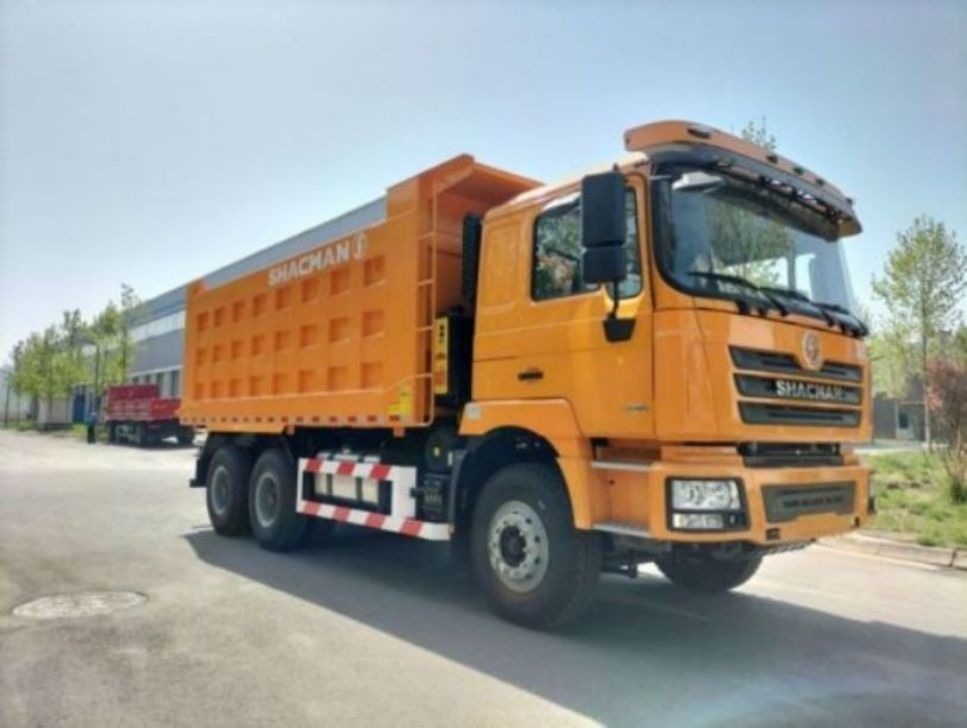 10ホイール SHACMAN F3000 ティッパートラック 6x4 375 ユーロV 黄色 24ヶ月保証