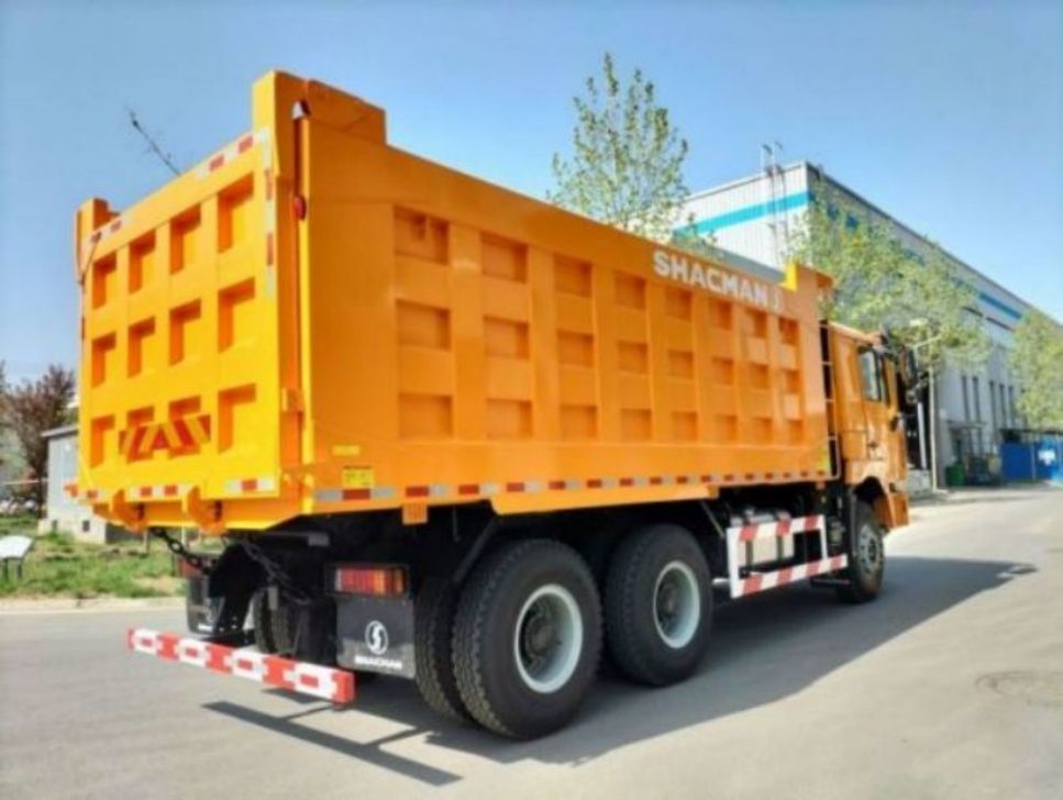 10ホイール SHACMAN F3000 ティッパートラック 6x4 375 ユーロV 黄色 24ヶ月保証