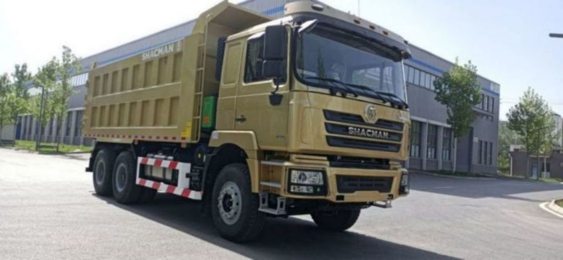 10タイヤ ダンパー SHACMAN F3000 ティッパートラック 6x4 375 ユーロV ゴールド WEICHAI ディーゼル エンジン
