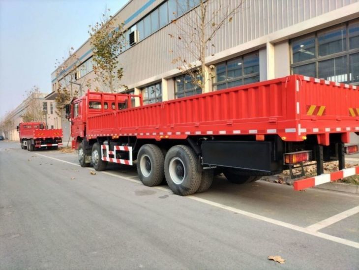SHACMAN F3000 レッド トラック 8×4 WEICHAI 380hp 12輪トラック