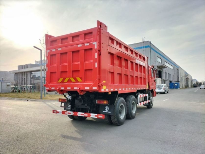 SHACMAN F3000 ティッパーダンプトラック 6x4 WP10.380HP 5175mmのユーロII レッド10タイヤ