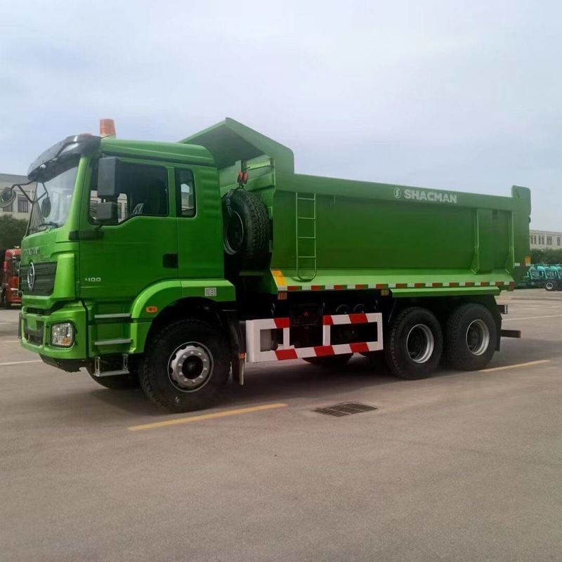 SHACMAN 3軸ダンプトラック H3000 6x4 400HP EuroII 50トンの3軸ダンプトラック