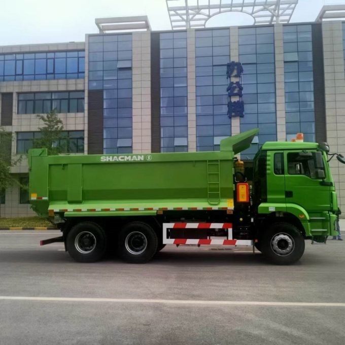 SHACMAN 3軸ダンプトラック H3000 6x4 400HP EuroII 50トンの3軸ダンプトラック