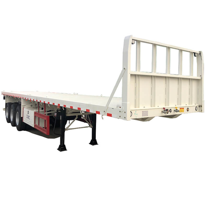 CMCC 3軸 40トン 40フィート 伸縮式フラットベッドトレーラー 販売用