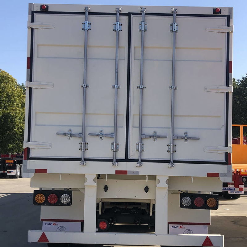 4Axles 高フェンスの半トレーラー 60トンの13トンの半輸送トレーラー トラック Ce
