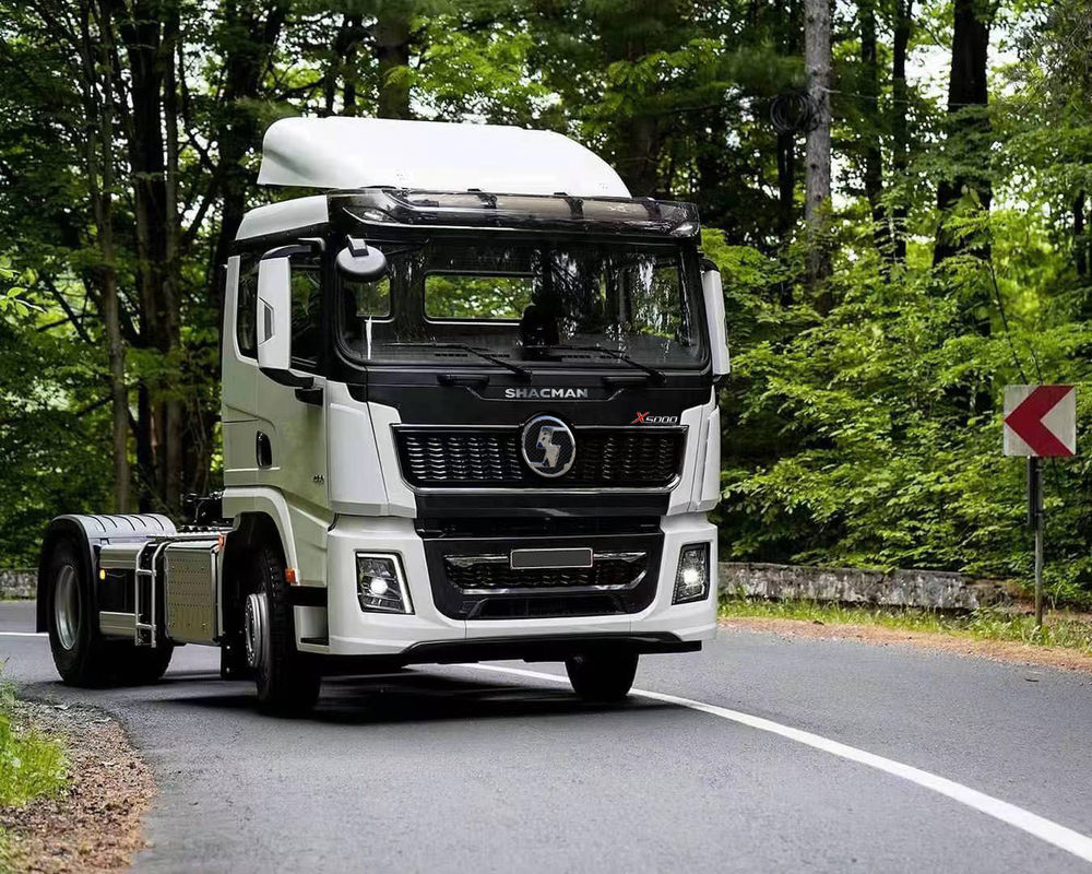 燃料 - SHACMAN X5000 トラクタートラック 4x2 430HP EuroV、400L燃料タンク、多層板ばねサスペンション