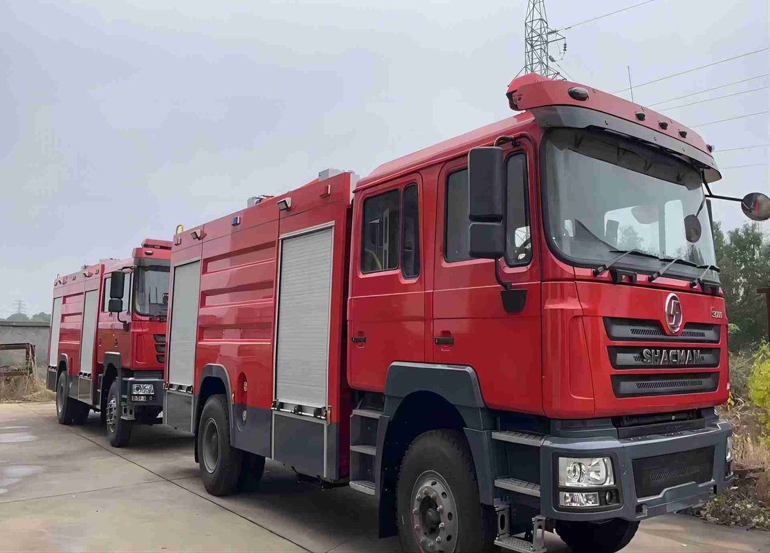 特殊トラック SHACMAN F3000 6x4 300HP 50T 消防救助車 WEICHAI WP10.300E22 エンジンおよび FAST RTD-11509C ギアボックス搭載