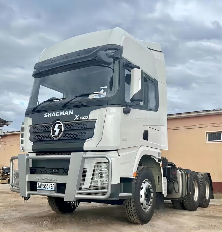 400L SHACMAN X3000 トラック トラクターヘッド 430HP EuroII ホワイト 6x4 トラクターヘッド