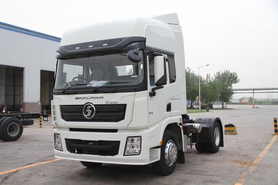 SHACMAN 高品質 トラクタートラック X3000 4X2 ディーゼルエンジン 375HP ユーロV 30-40tons 物流輸送 トラクタートラック