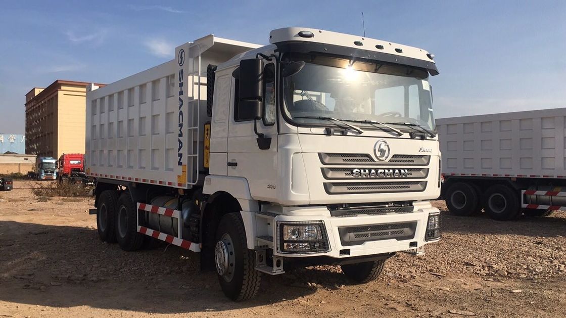 SHACMAN 3 アクセルティッパーダンプトラック H3000 6x4 400HP EuroII 50Ton 3 アクセルダンプトラック
