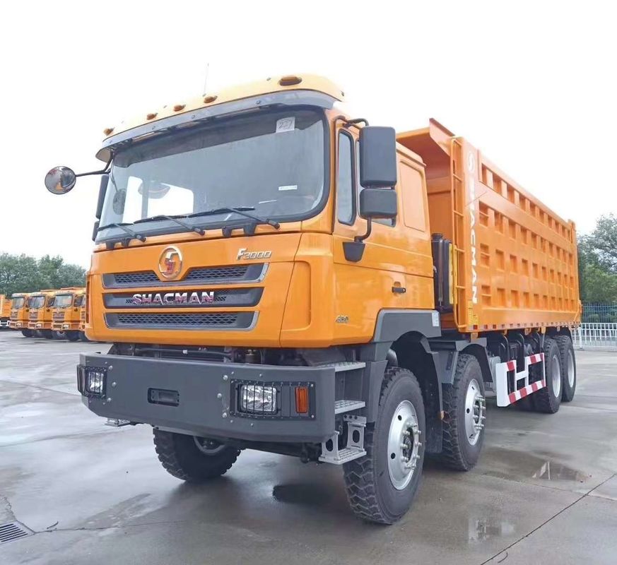 SHACMAN 3軸ダンプトラック F3000 8x4 430HP EuroII 25トンの3軸ダンプトラック