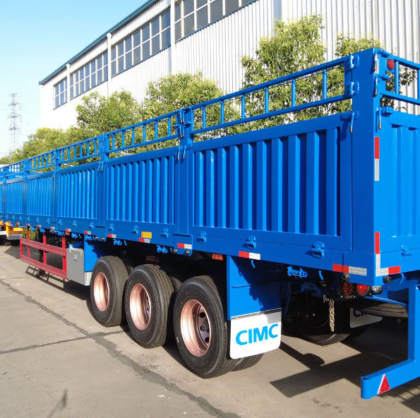 CIMC 3軸 4軸 フェンス 貨物 半トレーラー 60 80 トン コンテナ ターストロック