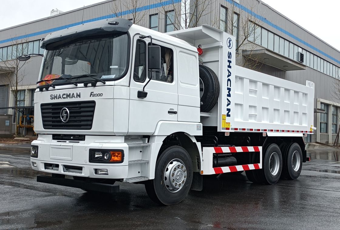 F2000 SHACMAN 290hp WEICHAI ユーロII ディーゼルエンジン 6x4 ダンプトラック 12R22.5 タイヤ