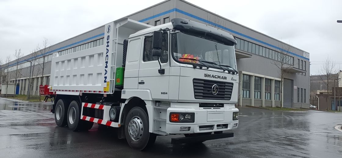 F2000 SHACMAN 290hp WEICHAI ユーロII ディーゼルエンジン 6x4 ダンプトラック 12R22.5 タイヤ