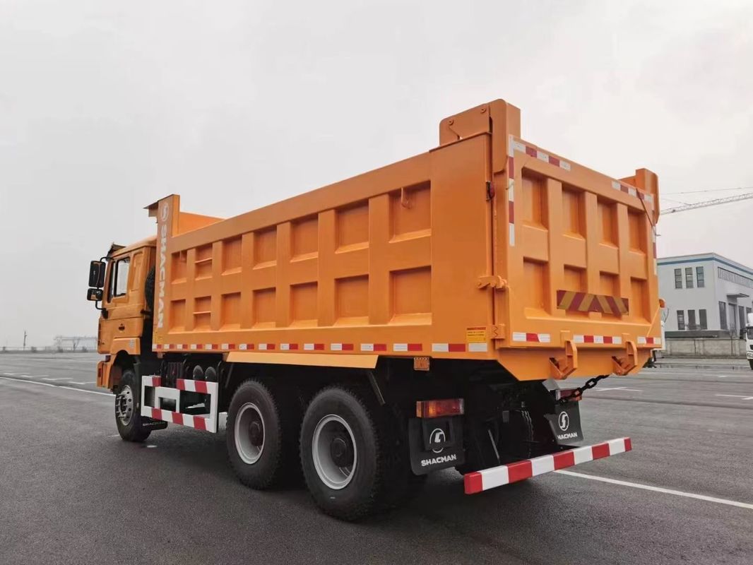 SHACMANユーロIIからユーロV 6x4 鉱山ダンプトラック GCW 50トンのWEICHAIエンジン カミンズエンジン
