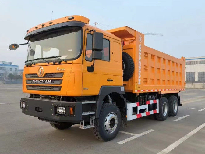 SHACMANユーロIIからユーロV 6x4 鉱山ダンプトラック GCW 50トンのWEICHAIエンジン カミンズエンジン