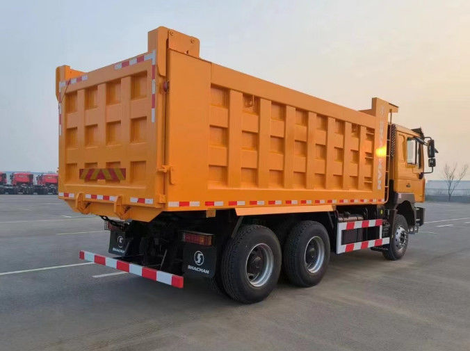 SHACMANユーロIIからユーロV 6x4 鉱山ダンプトラック GCW 50トンのWEICHAIエンジン カミンズエンジン