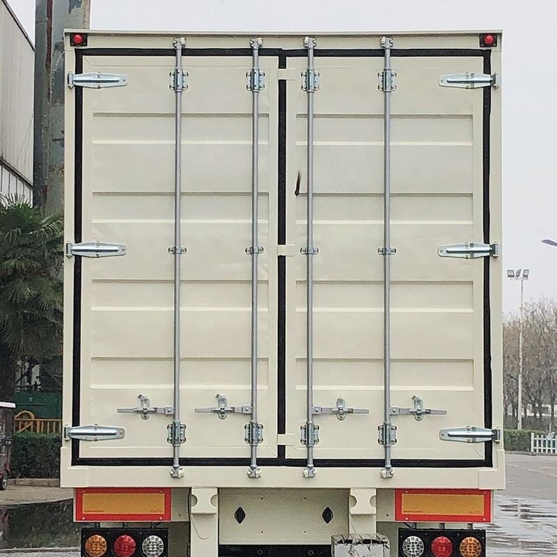 SHACMAN バン型セミトレーラー 50T 3軸足乾燥セミトレーラー トラック CIMC