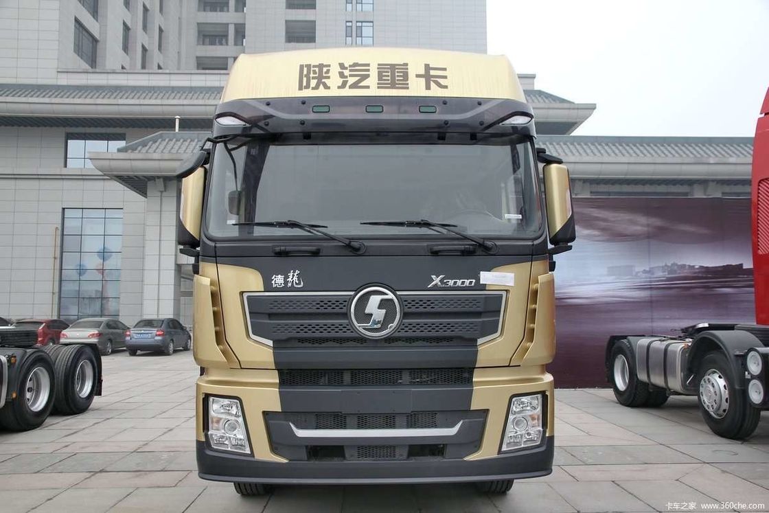 LNG 480HP SHACMAN X3000 6x4 トラクター トラック EuroV ホワイト トラック トラクターヘッド