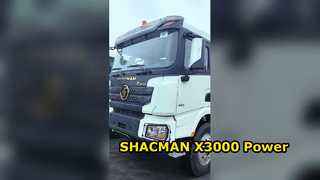 SHACMAN X3000 300馬力ダンプ トラック パワーハウス